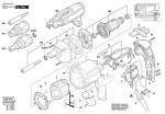 Bosch 3 601 D45 100 Gsr 6-45 Te Drill Screwdriver 230 V / Eu Spare Parts